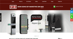Desktop Screenshot of koonsiongkey.com
